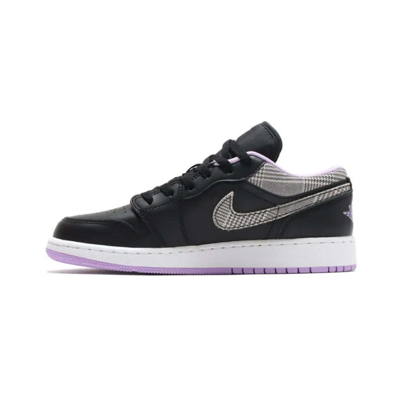 Giày Nike Air Jordan 1 Low SE GS “Houndstooth” DH0570-015