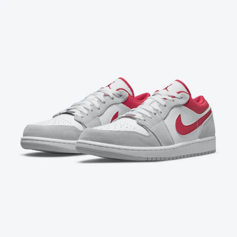 Air Jordan 1 Low SE Light Smoke Grey Gym Red DC6991-016