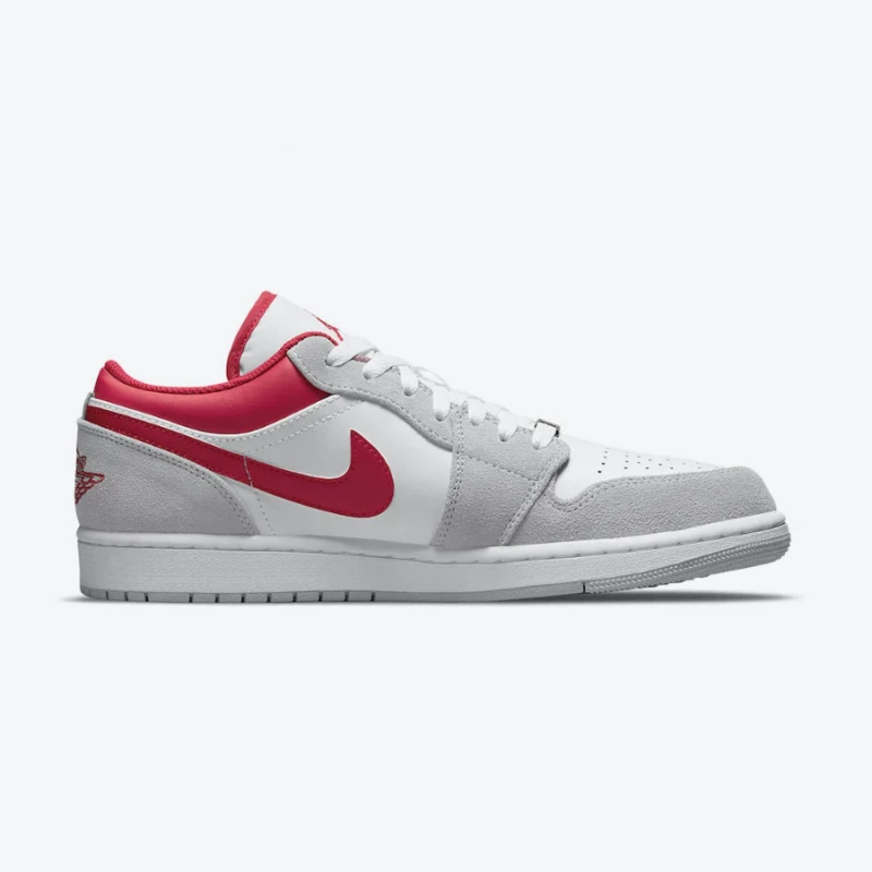 Air Jordan 1 Low SE Light Smoke Grey Gym Red DC6991-016