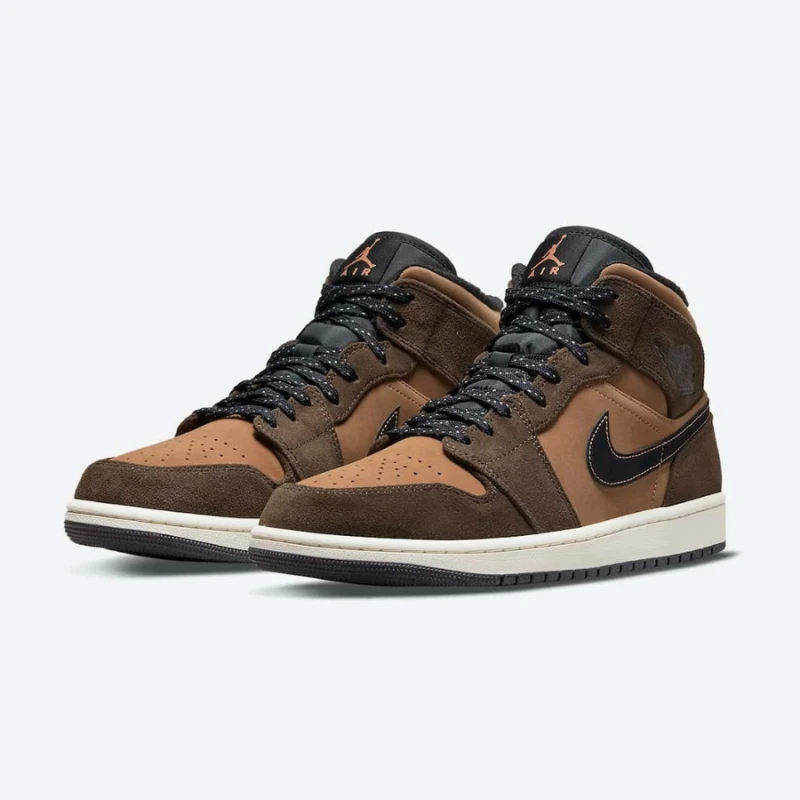 Giày Nike Air Jordan 1 Mid SE ‘Dark Chocolate’ DC7294-200