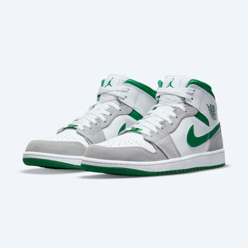 Giày Air Jordan 1 Mid SE ‘Grey Pine Green’ DC7294-103