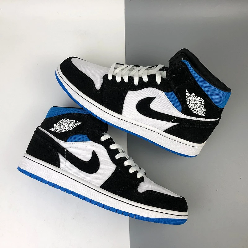 Giày Wmns Air Jordan 1 Mid ‘University Blue’ BQ6472-102