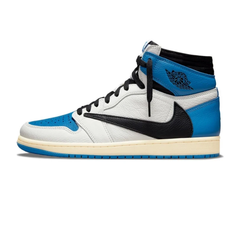 Giày nam Air Jordan 1 x Travis Scott x Fragment Retro High OG ‘Military Blue’ DH3227-105