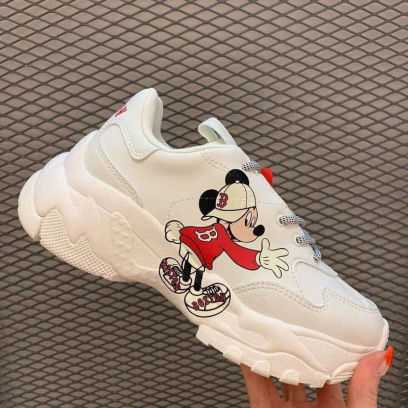 Giày trẻ em MLB Mickey Mouse màu trắng l CAPVIRGO
