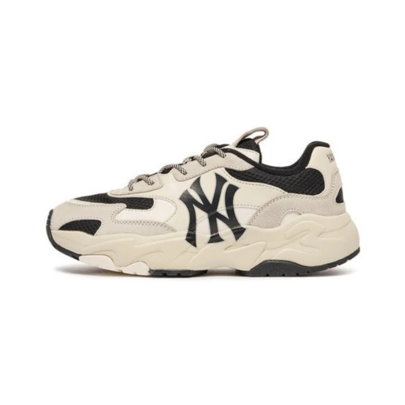 Giày MLB Bigball Chunky Lite Sd New York Yankees ‘Cream Black’ 3ASHC3S1N-50BK