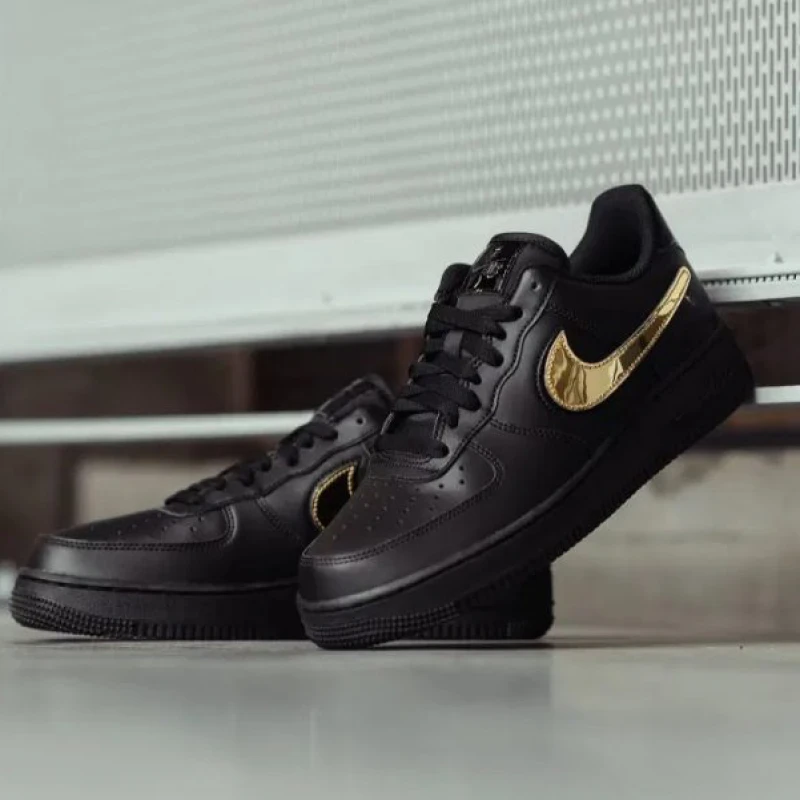 Nike Air Force 1 LV8 3 Removable Swoosh Black AR7446-001