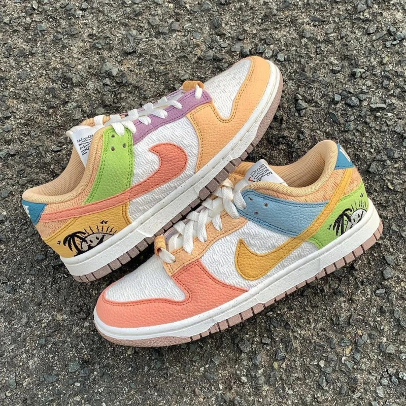 Giày Nike Dunk Low Retro Sun Club Multi DQ0265-100