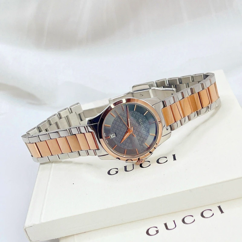 Gucci G-Timeless Grey Dial Ladies