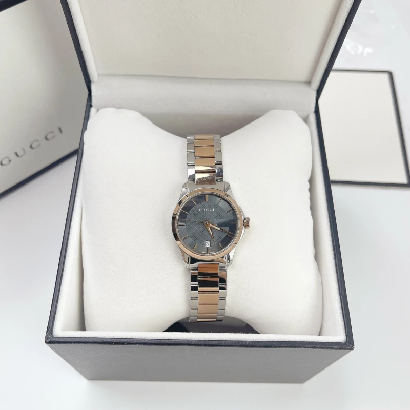 Gucci G-Timeless Grey Dial Ladies