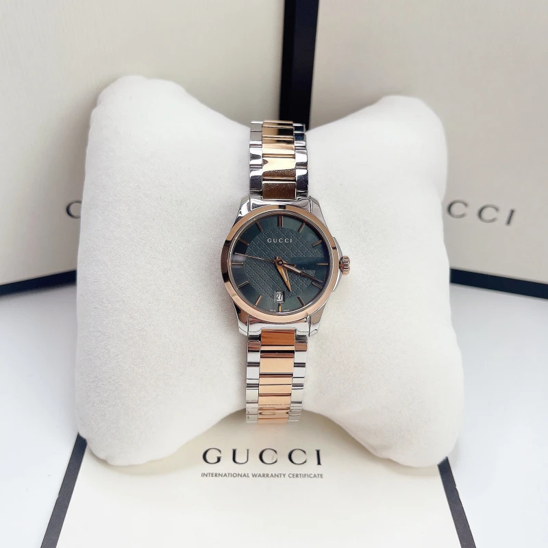 Đồng Hồ Gucci G-Timeless Grey Dial Ladies Watch 