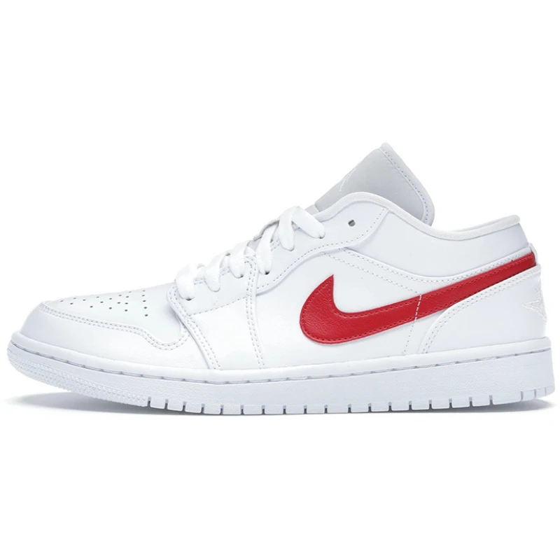 Giày Jordan 1 Low White University Red AO9944-161