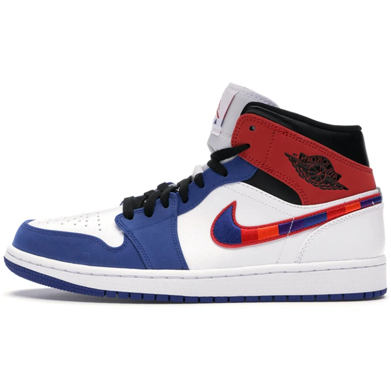 Giày Jordan 1 Mid Multi 'Color Swoosh' 852542-146