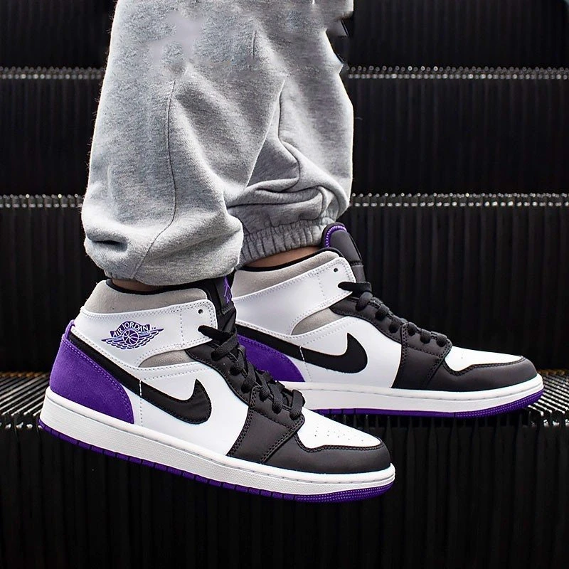 Jordan 1 Mid SE Purple 852542-105