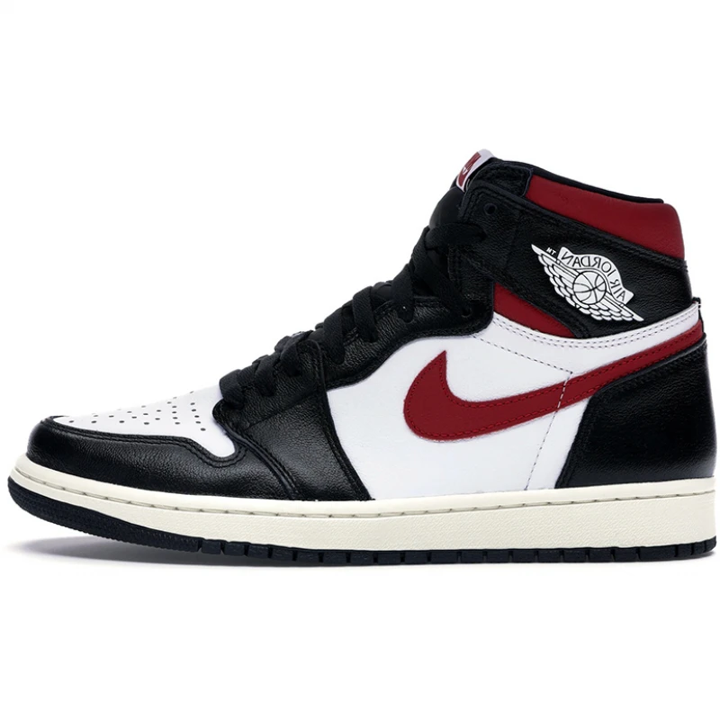 Giày Jordan 1 Retro High Black Gym Red 555088-061