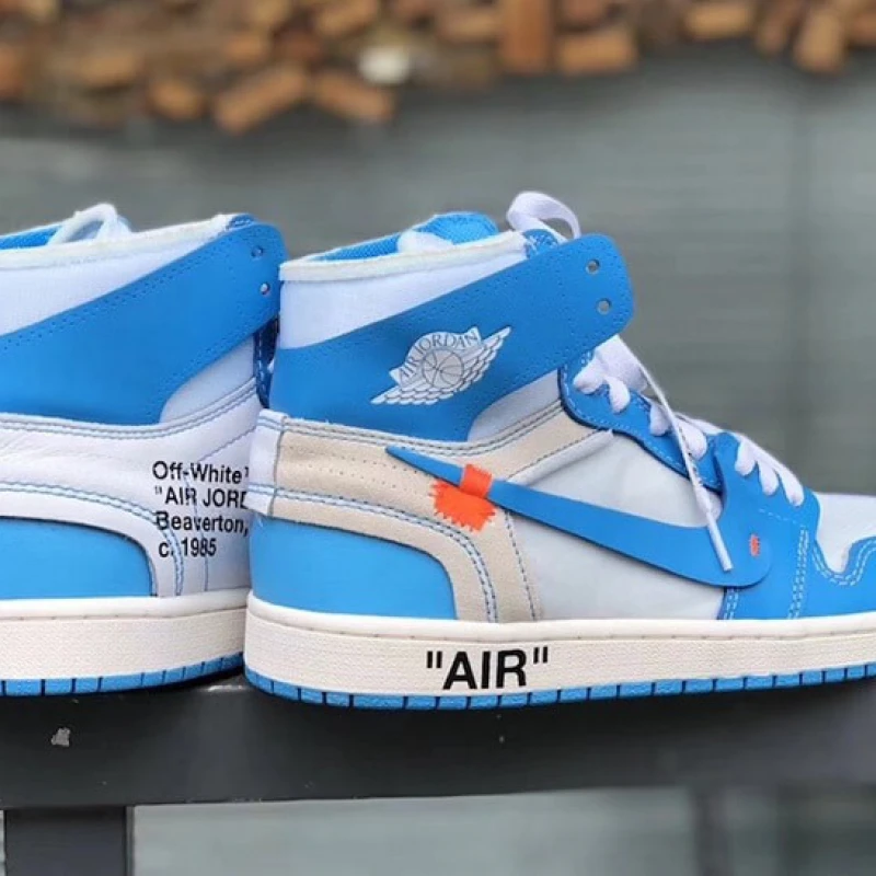 Jordan 1 Retro High Off-White University Blue AQ0818-148