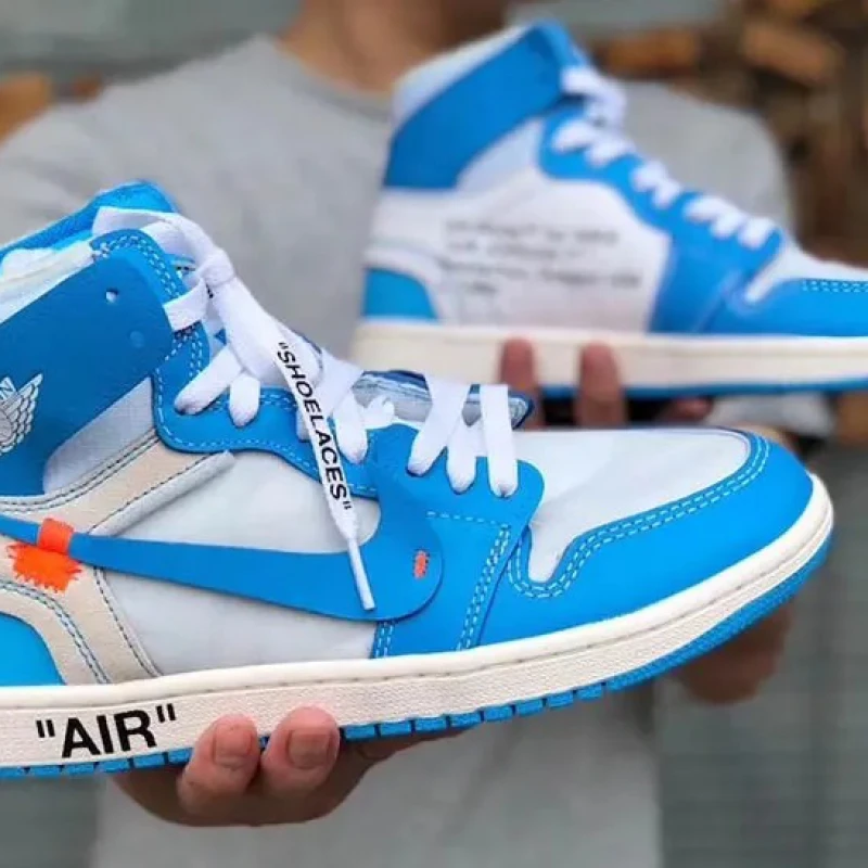 Jordan 1 Retro High Off-White University Blue AQ0818-148