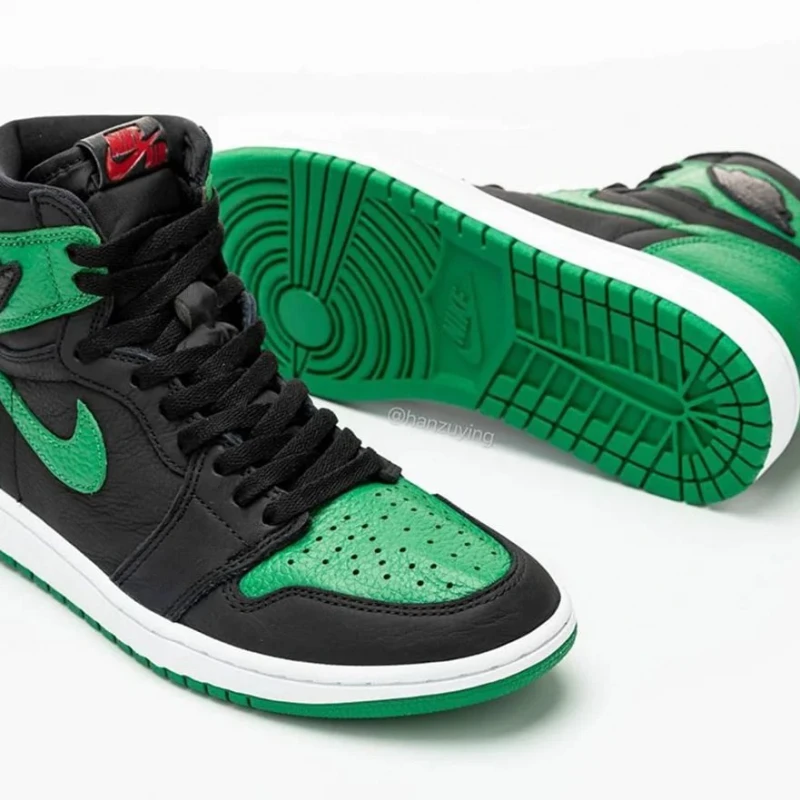 Jordan 1 Retro High Pine Green Black 555088-030