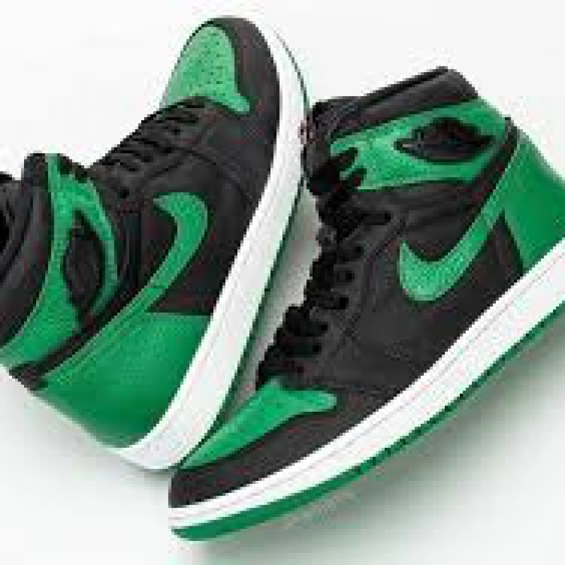 Jordan 1 Retro High Pine Green Black 555088-030