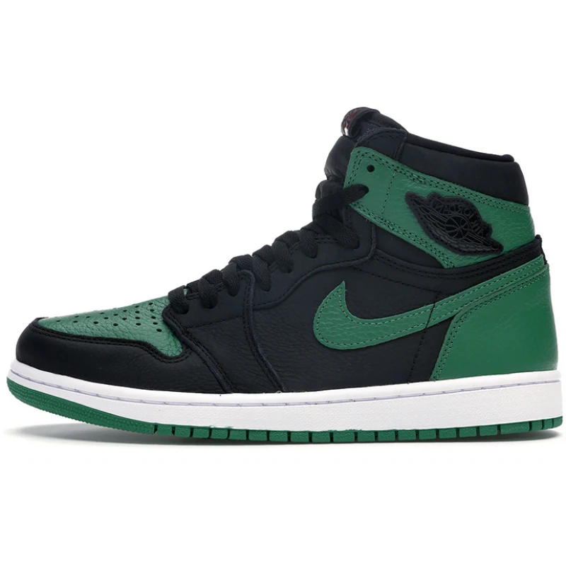 Giày Jordan 1 Retro High Pine Green Black 555088-030